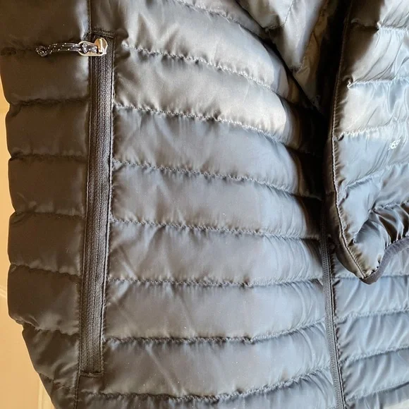 NEW Men’s Eddie Bauer Microlight Down Jacket Coat Black XXL